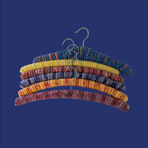 Vintage Hangers l Hand Knitted Hangers Set 1970S